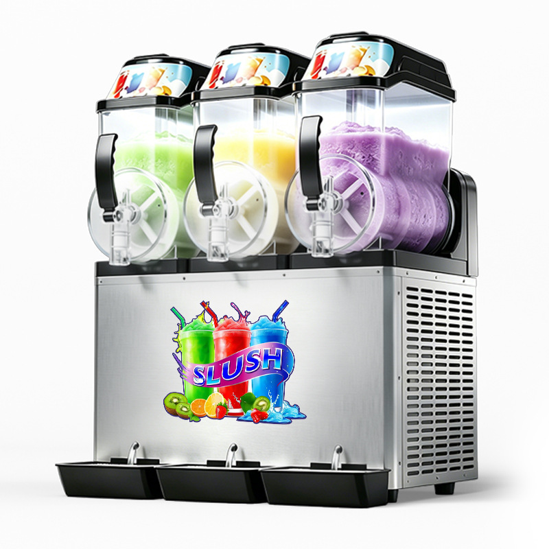 Citrus Juicer Bar - Commerciële Slushmachine 1/2/3 Tank Vrieskoude Smoothie-