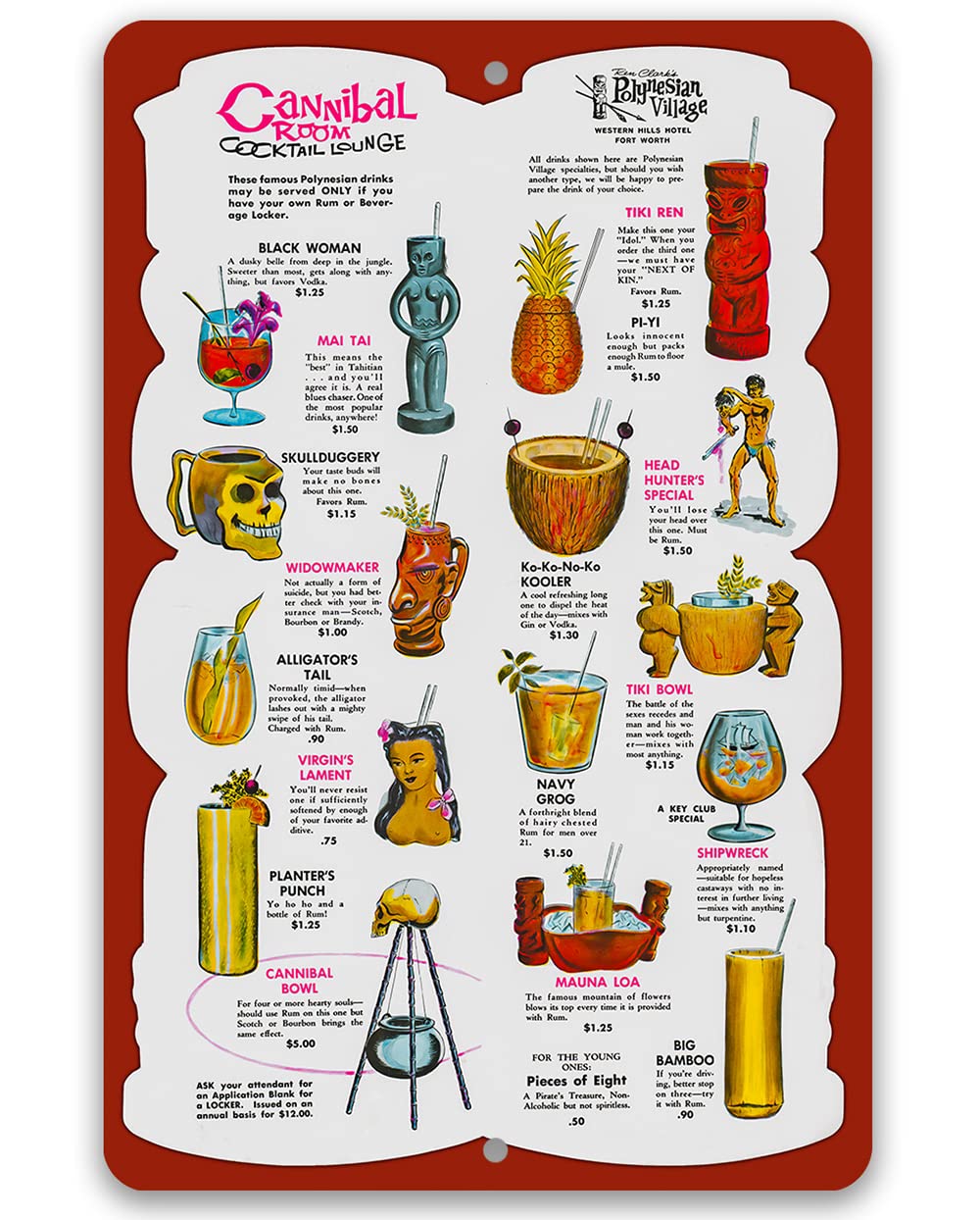 Cannibal Room Tiki Lounge – dr - Home Bar Lounge recensie en prijs