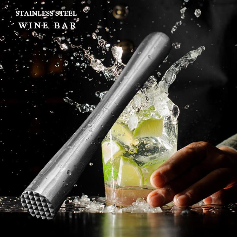 Roestvrijstalen muddler met ij - Bitters Bottle Set recensie en prijs