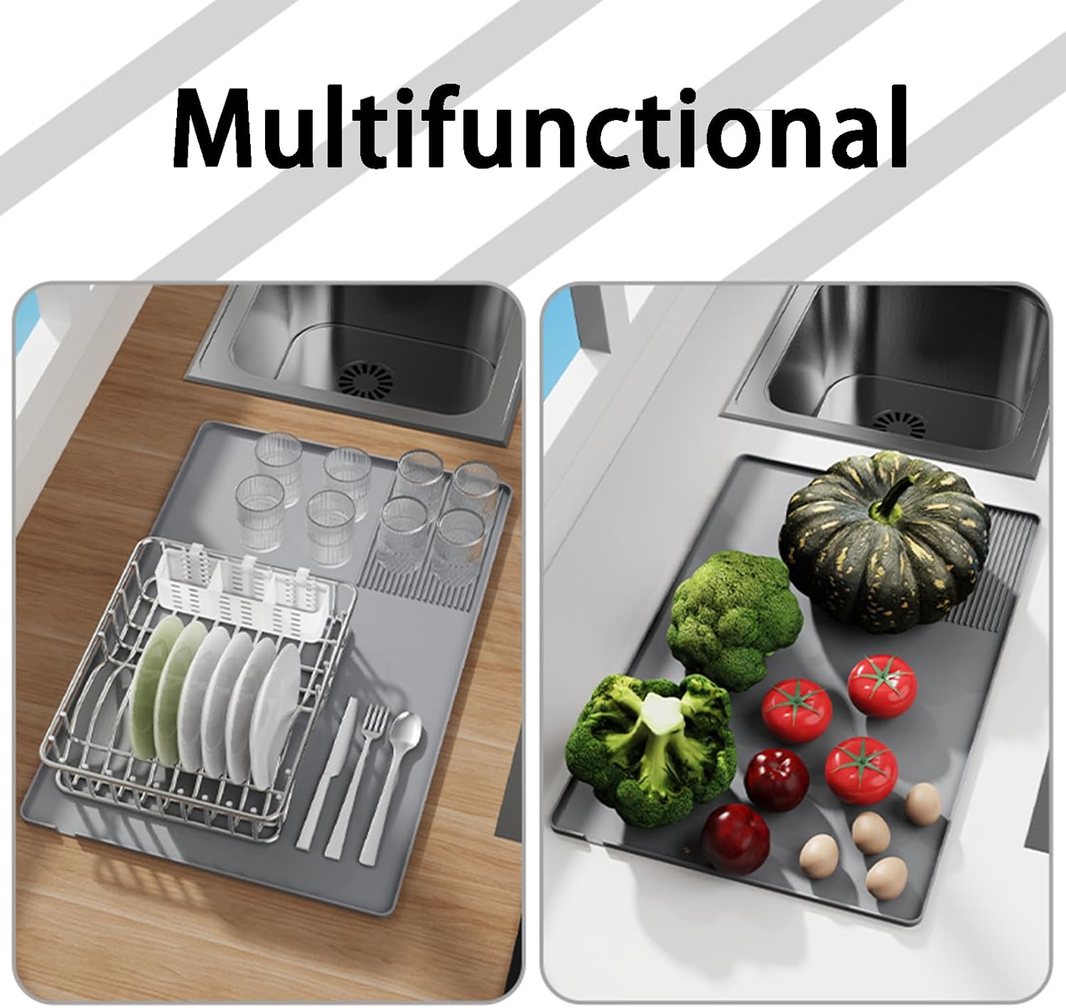 3-in-1 siliconen koffiemat Mul - Bar Mat Rubber recensie en prijs