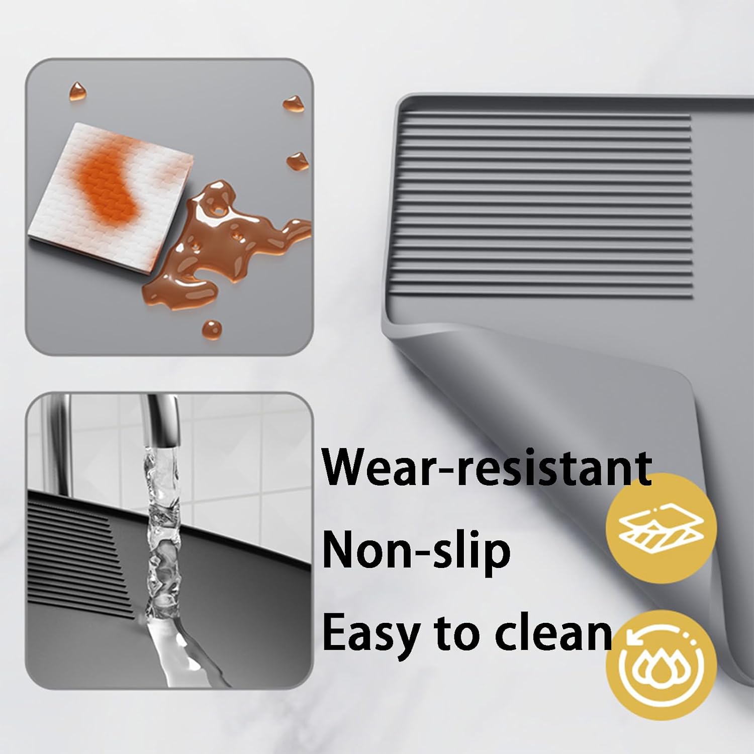 3-in-1 siliconen koffiemat Mul - Bar Mat Rubber recensie en prijs