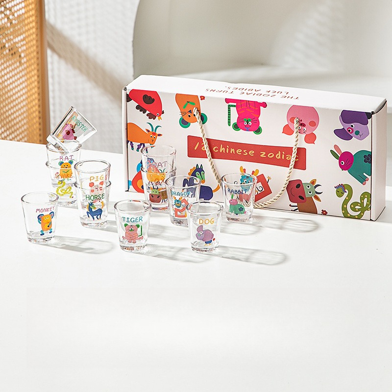 Set van 12 shotglazen, 50 ml,  - Home Bar Set recensie en prijs