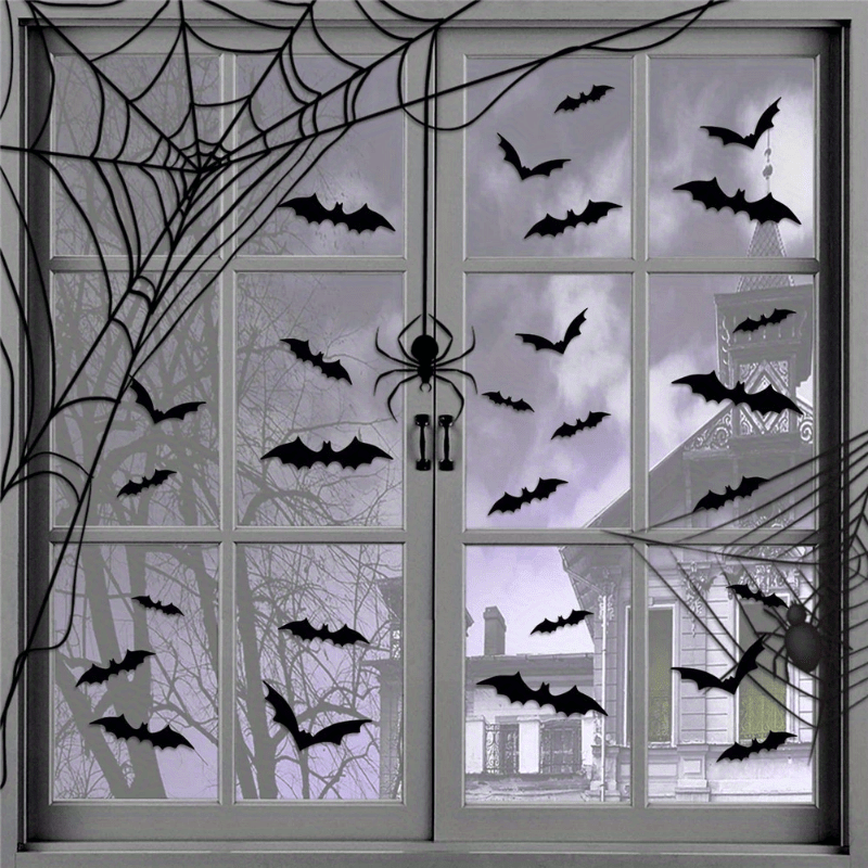3D Zwarte PVC Vleermuis Hallow - Home Bar Set recensie en prijs